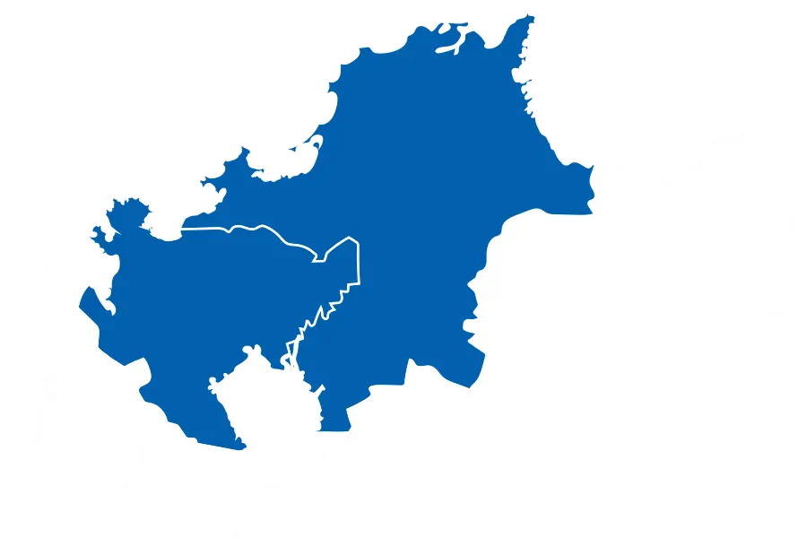 対応エリア地図 福岡　佐賀